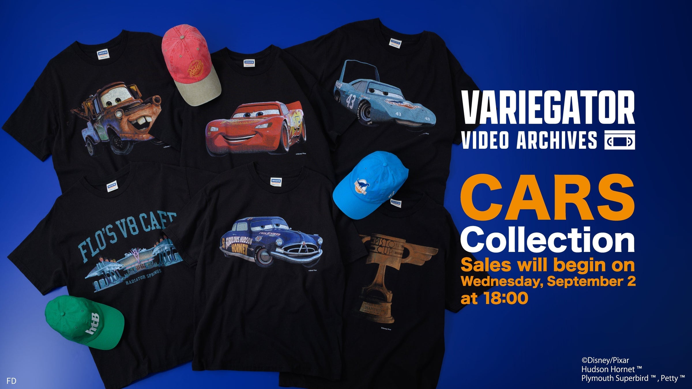 新作『CARS Collection』9月2日発売！