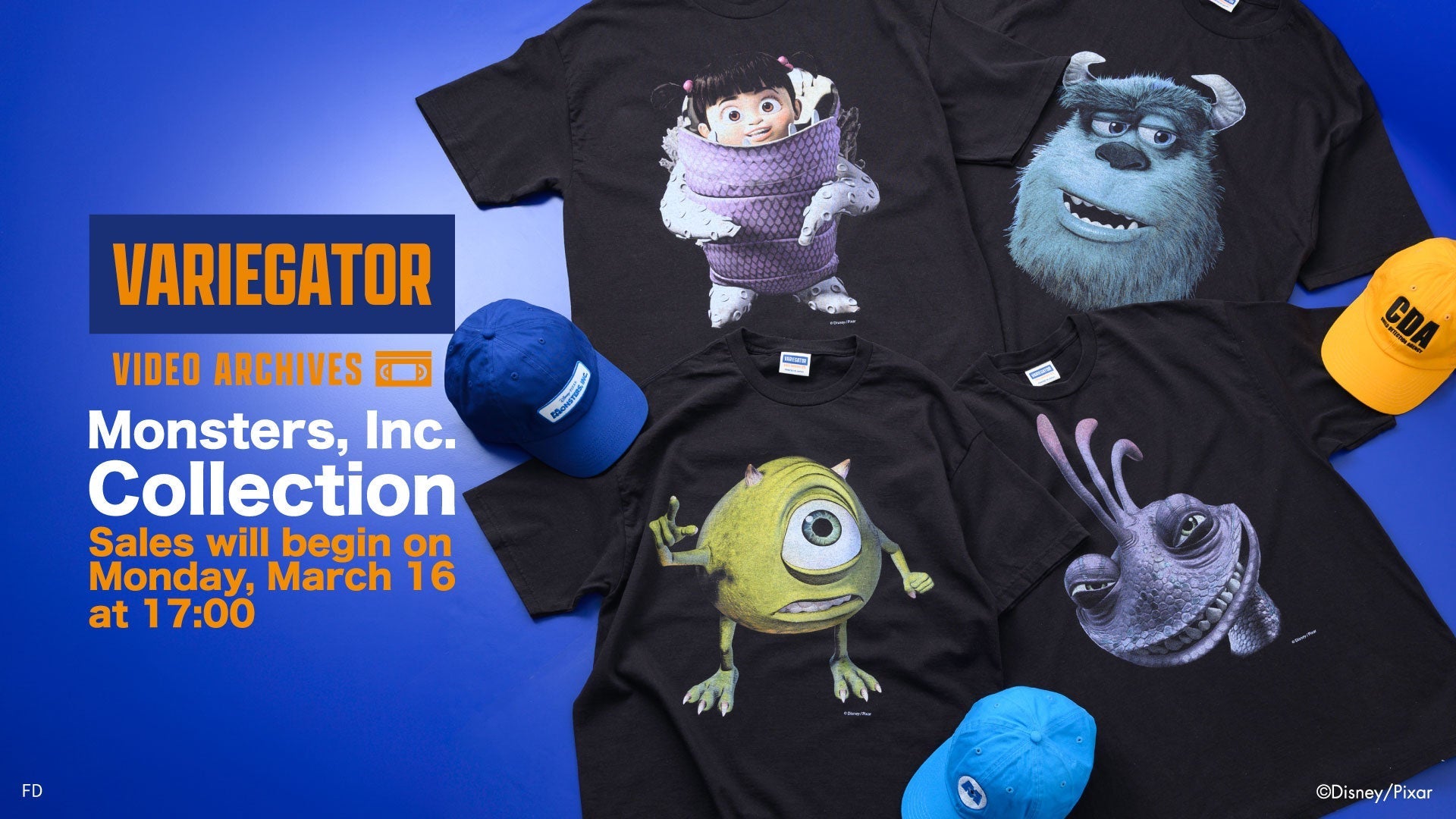 新作『MONSTERS,INC. Collection 』販売開始！