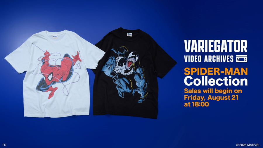 VARIEGATOR 『Spider-Man』＆『Venom』COMIC ART COLLECTION 8月21日(金)発売！