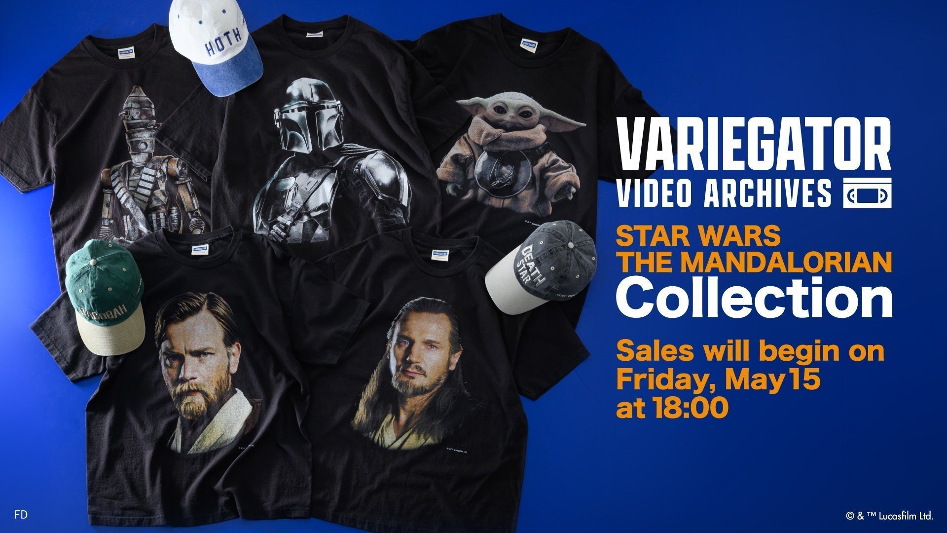 新作『STAR WARS / マンダロリアン』販売開始！