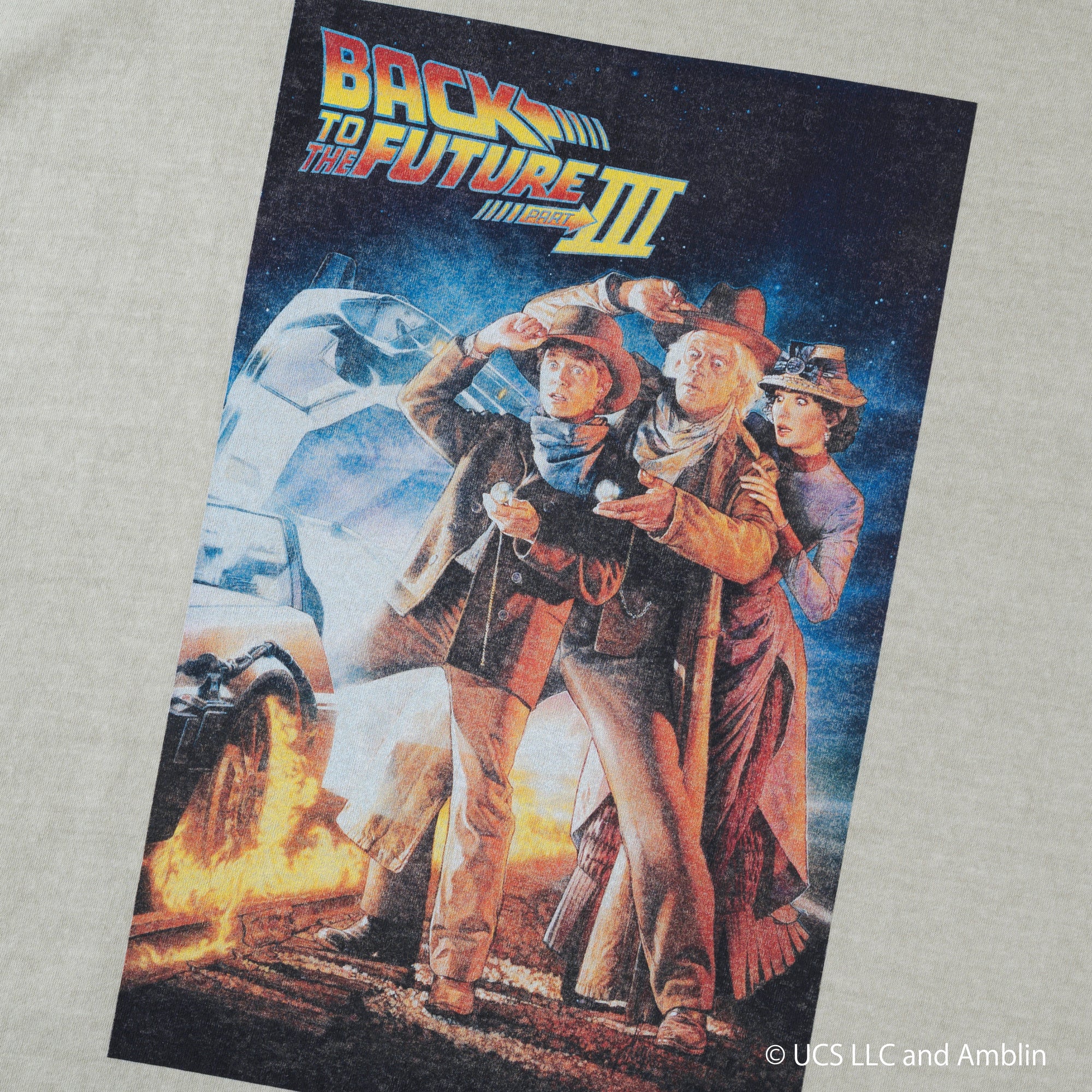 Back to the Future：Poster(PartⅢ) /Tee