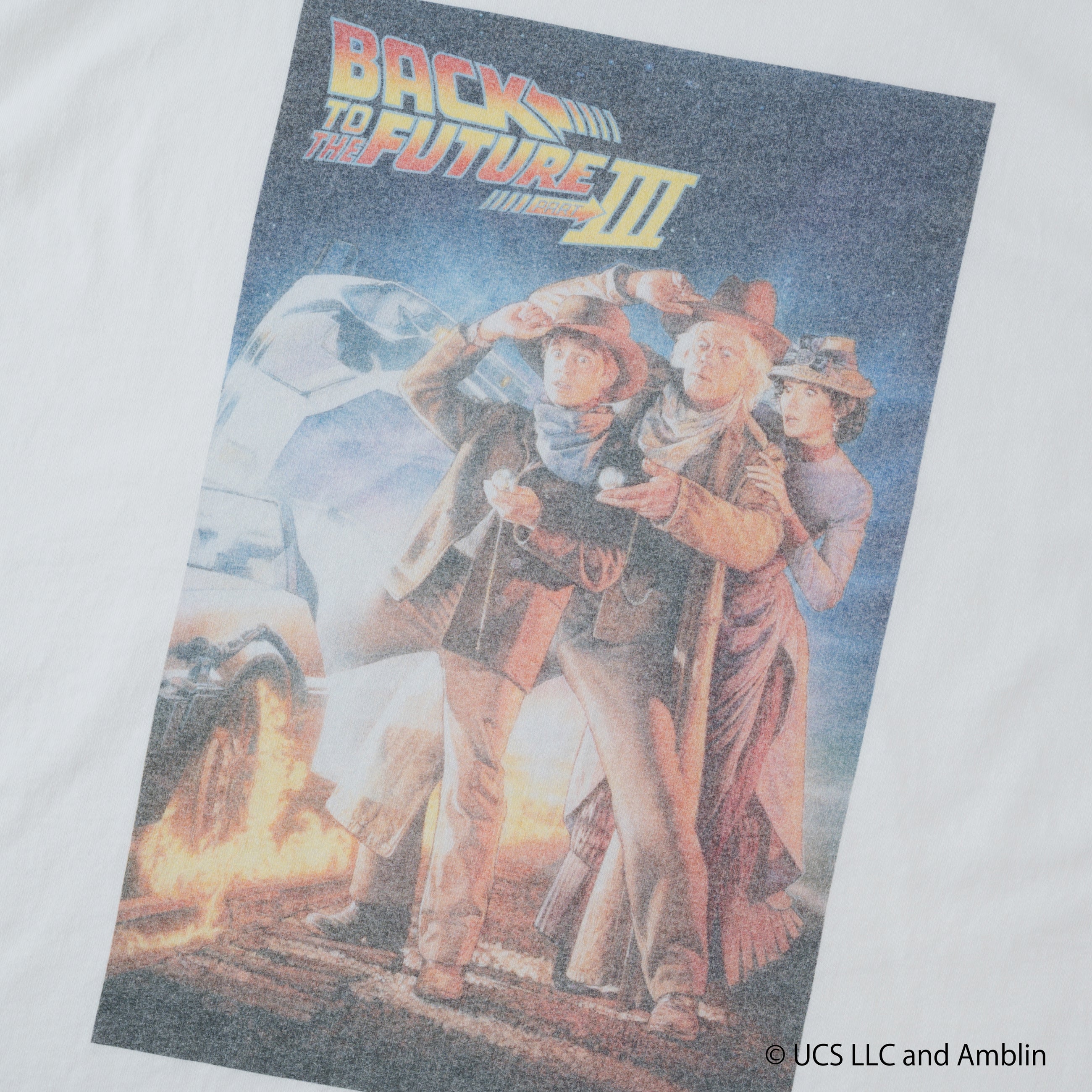Back to the Future：Poster(PartⅢ) /Tee