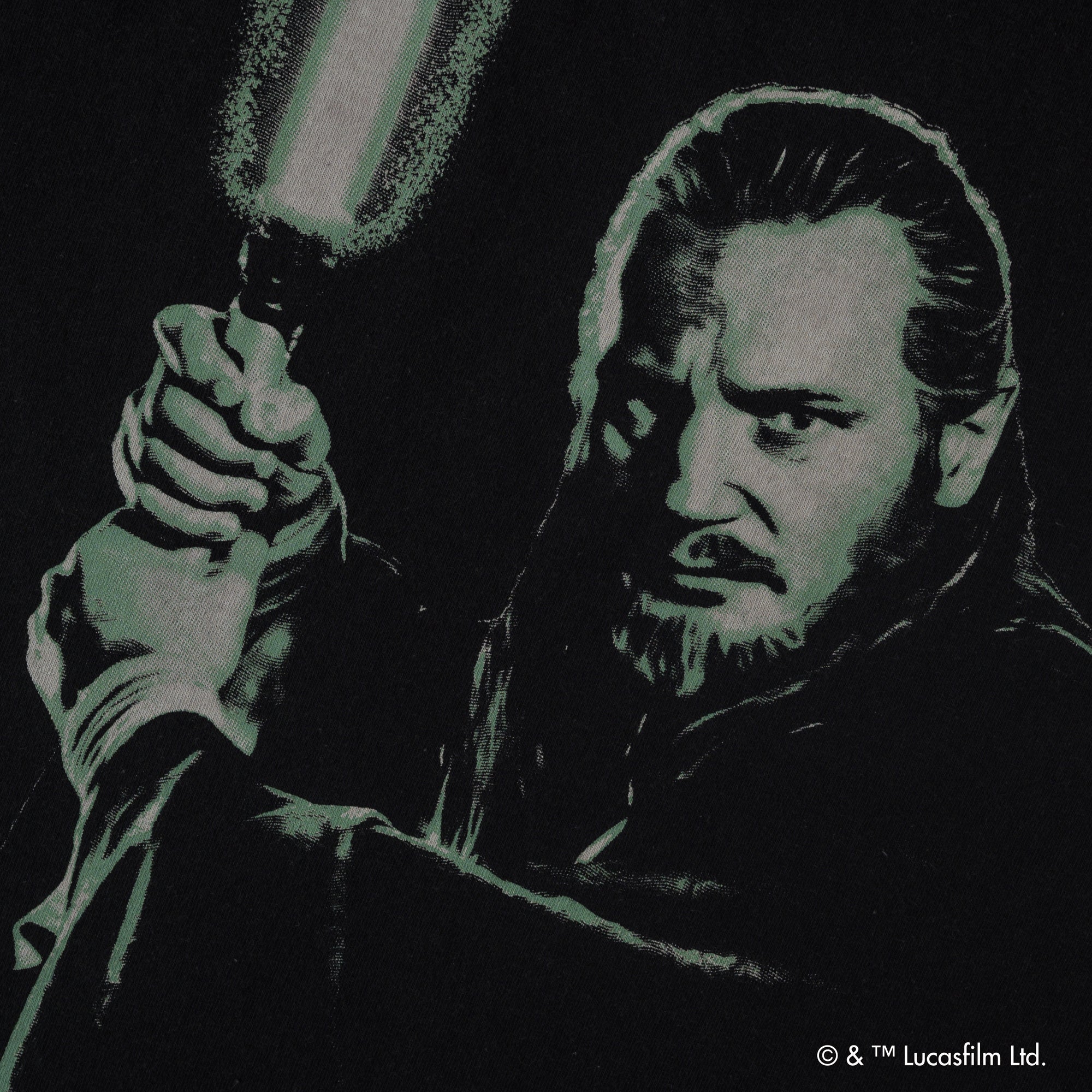 Qui-Gon Jinn LightSaber /Tee