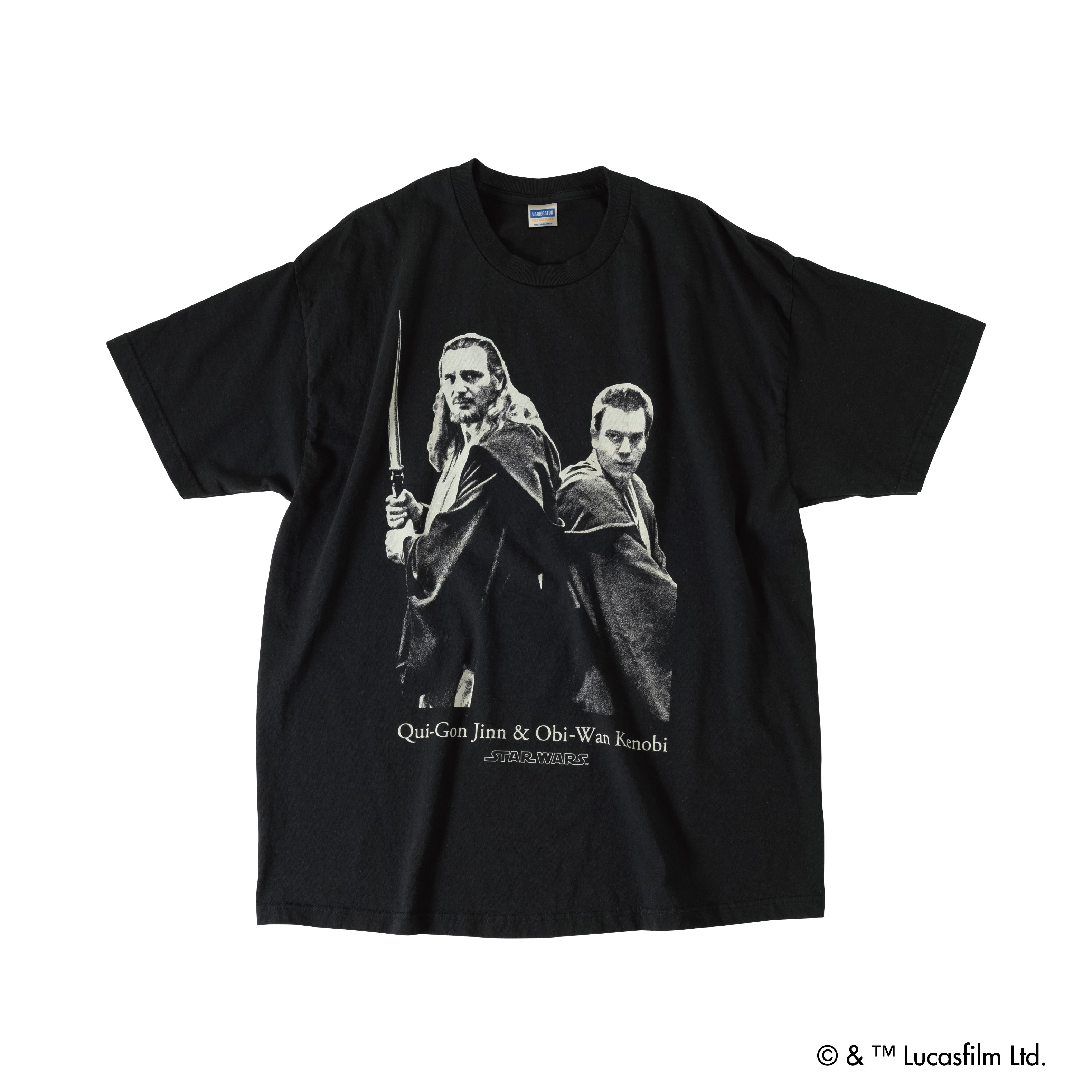 極レア！スターウォーズtシャツエピソード1クワイガンジンビッグシルエット！ 極レア！早い者勝ちスターウォーズエピソード1クワイガンジン
